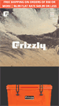 Mobile Screenshot of grizzlycoolers.com
